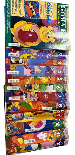 Revistas Goma Eva, Fiestas Infantiles, Cotillon 12 Vol C/u
