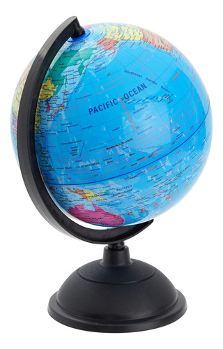 Globo Terraqueo Mapa Mundial Soporte Giratorio 8 Pulgadas