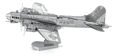 El Rompecabezas 3d De Metal Avioneta B17 Flying Fortress