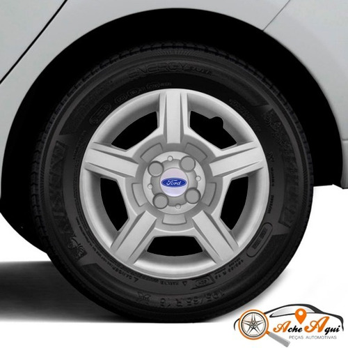 Calota Modelo Ecosport 2012 Aro 15 Prata 4pçs