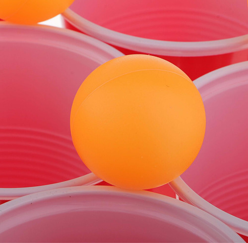 Beer Pong Juego De Cerveza / Tenis De Mesa Set 40 Piezas