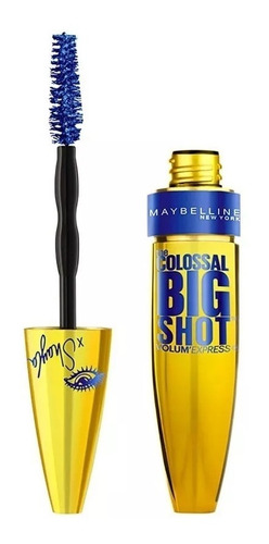  Maybelline Mascara De Pestañas Big Shot Volume Express Tono Azul