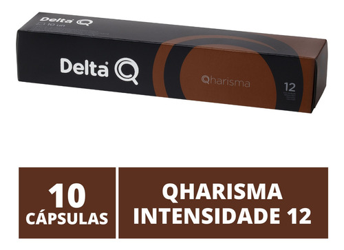 10 Cápsulas Delta Q  Café Qharisma - Intensidade 12.