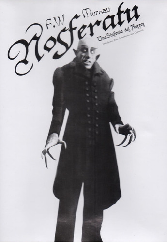 Imagen 1 de 3 de Nosferatu 1922 Una Sinfonia Del Horror Pelicula Original Dvd