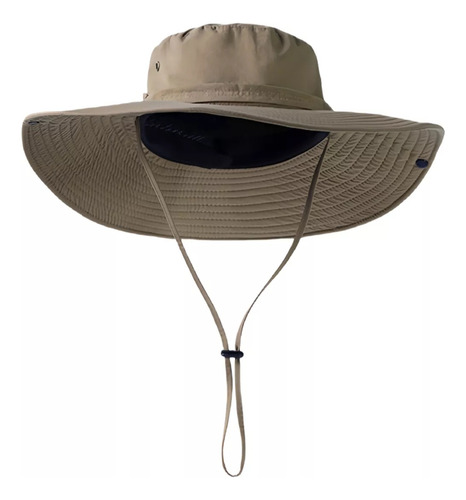 Sombrero De Pescador Plegable De Ala Ancha