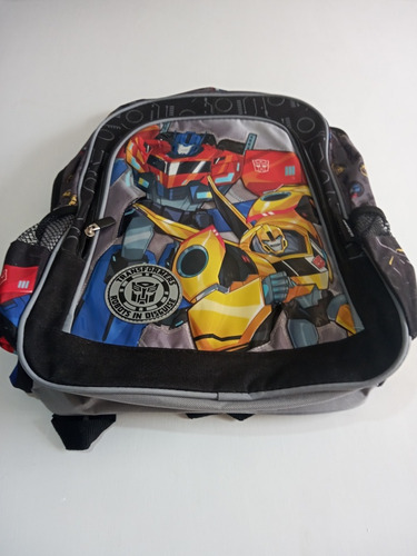 Mochila Transformers/ Escolar/ Niños/ Espaldar/ Niño/colegio