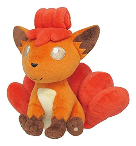 Sanei Pokemon All Star Collection Vulpix Stuffed Plush Jugue