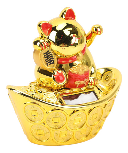 Brazo Fortune Con Energía Solar Lucky Waving Cat