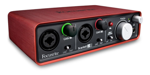 Focusrite Scarlett 2i2 (3gen)  Placa Sonido Garantia  