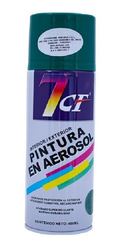 400ml Spray Pintura En Aerosol Interior Exterior LG Color Verde Ingles