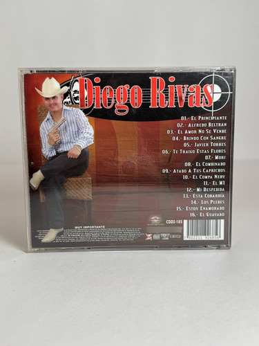 Disco Original De Diego Rivas Brindo Con Sangre Estándar