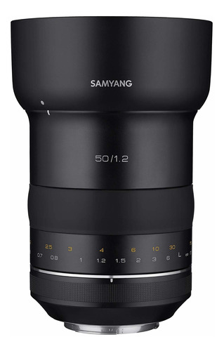Samyang Syxp C Xp In Lente Velocidad Para Canon Ef Chip