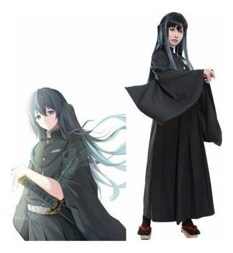 Disfraz De Kimono For Cosplay De Anime Demon Slayer Tokitou