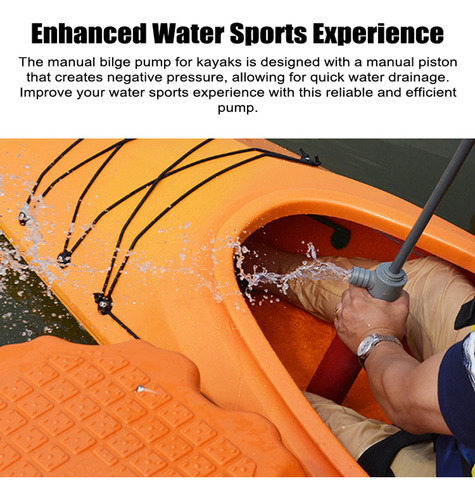 Bomba Manual Para Kayaks, Barcos De Achique Manual, Kayak, C