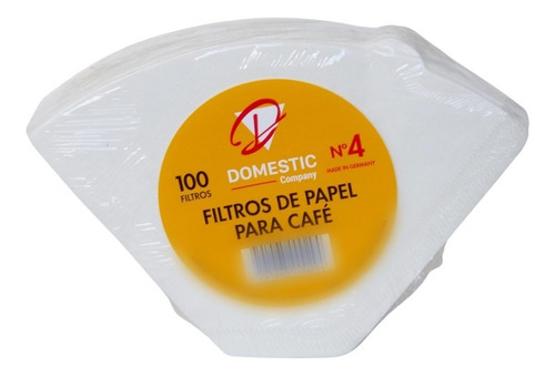 Filtros Papel Cafe N4 Domestic Pack X 600