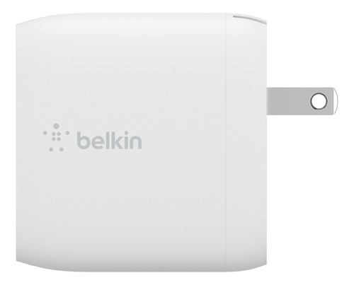 Cargador De Pared De 24w Entrada Dual Usb A Blanco Blanco