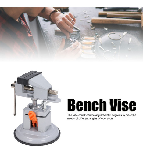 L Mini Banco Trabajo Universal 360grados Con Tornillo De