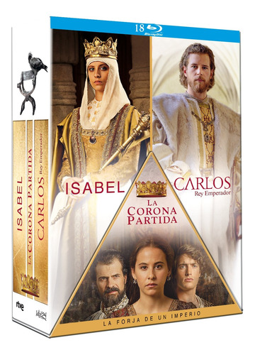 Isabel / Carlos Rey Emperador / La Corona Partida 18 Bluray