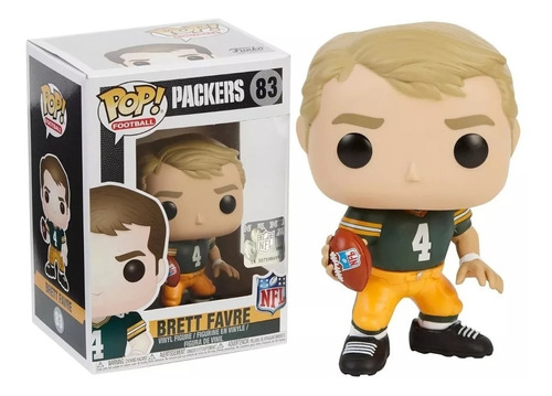 Funko Pop! Brett Frave #83 Packers Nfl 