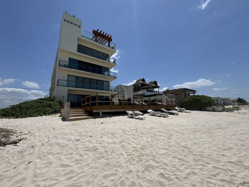 Departamento En Renta Frente A Playa En San Benito, Yucatán