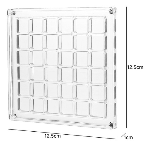 Caja De Presentación De Joyas De Acrílico Para Joyería, 3 Ca