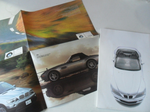 Revista Antiguo Lote Bmw Z3 Catalogo Z8 2000 Catalogo