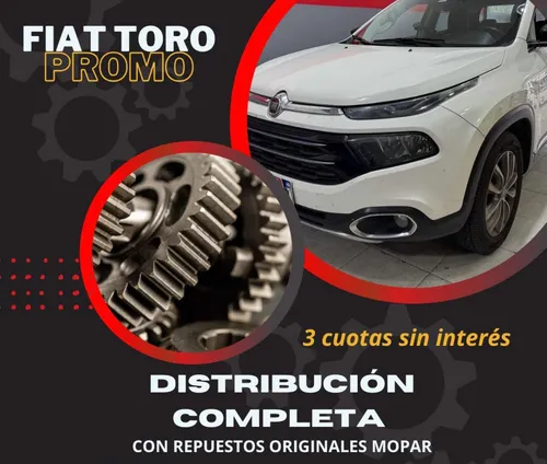 Kit Distribución Completo Original Fiat Toro + Mano De Obra