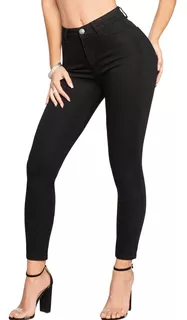 Jeans Seven Pantalón Levanta Pompa Mujer Pushup 7032negro