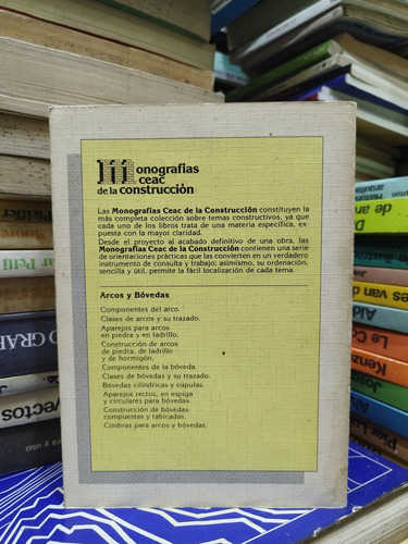 Libro. Arcos Y Bóvedas. Francisco Moreno García. (Usado)