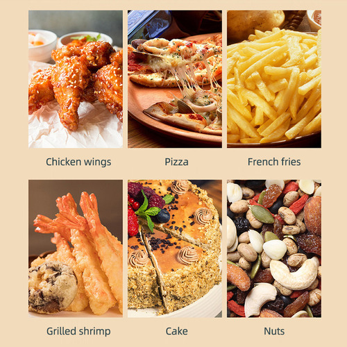 Air Fryer Home Multifuncional Con Pantalla Grande De 6 Litro
