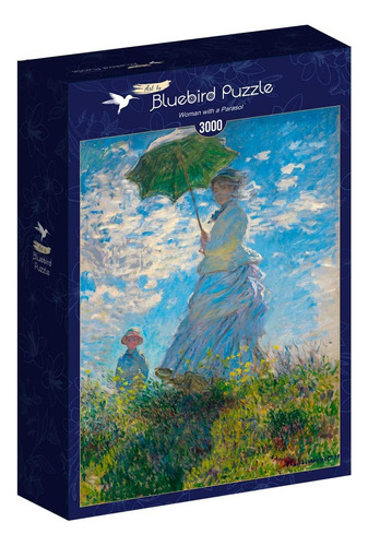 Bluebird Puzzle 3000 Pzs - Monet - La Femme À L'ombrelle