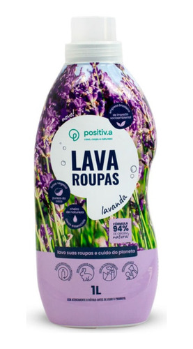 Lava Roupa Líquido Lavanda Positiva