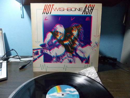 Wishbone Ash Live 1982 Lp Nac Savoy Spooky Camel Budgie Tull (Usado)