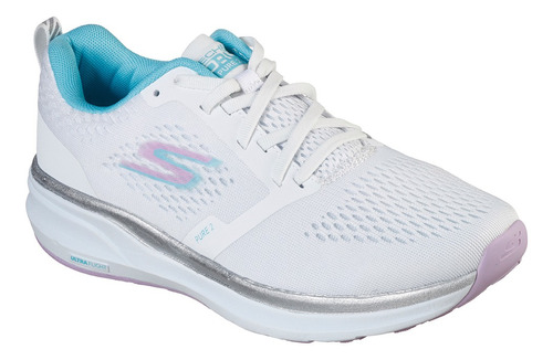 Championes Skechers Gorun Pure 2 Running De Dama Blanco