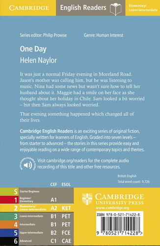 Inglés One Day Libro + Audio Cd Cambridge U. Press
