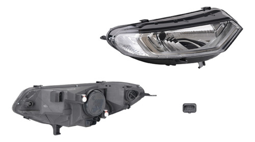 Faro C/garantía Izq O Der Depo Ford Ecosport 2013 - 2017