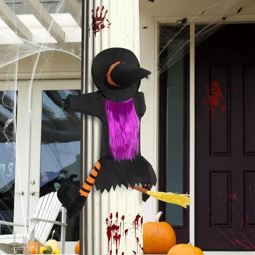 . Colgante Decorativo De Halloween Que Se Estrella Contra