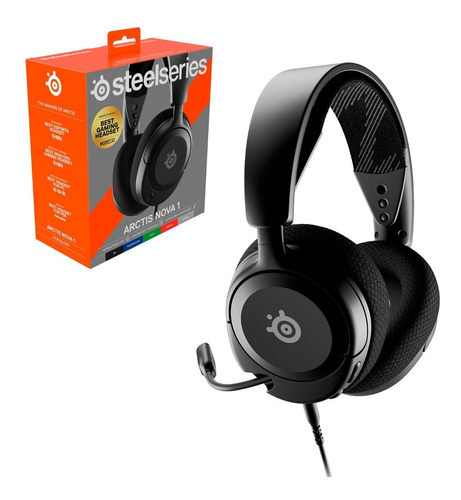 Série Diadema Steelseries Arctis Nova 1 preta