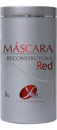 Cabelos Vermelho Máscara Reconstrutora Matizadora Red 1kg