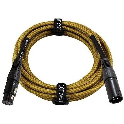 Gls Audio Cable De Micrófono De 15 Pies, Cable De Conexión X