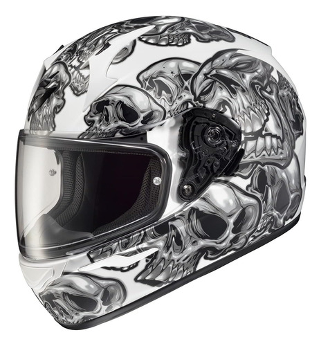 Casco Para Moto Vega Helmet 28 Years Co Talla M  Negro 312