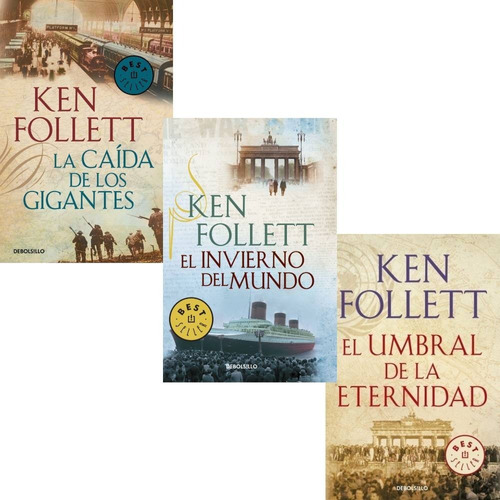 Trilogía Century - Ken Follett  (ed. Bolsillo)