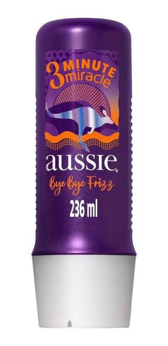 Aussie Bye Bye Frizz 3 Minute Miracle Maciez E Brilho 236ml