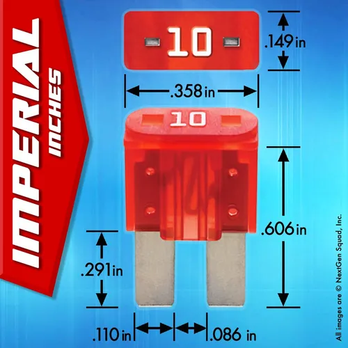 Juego De 50 Fusibles Para Automóvil 5a A 30a Con Extractor