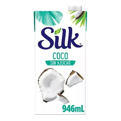 3 Pack Silk Leche De Coco 946 Ml S/azucar