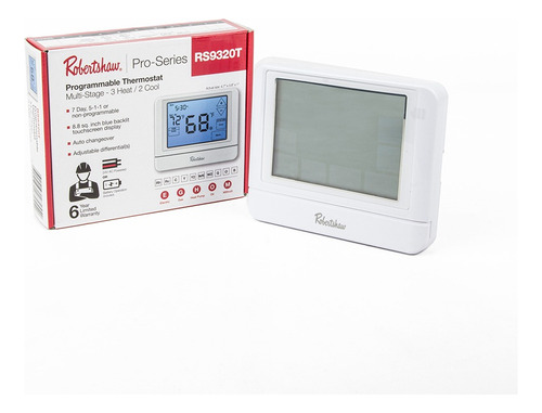 Robertshaw Rs9320t Termostato Programable Pantalla Tactil