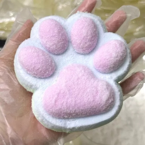 Wd Juguete Blando Con Forma De Pata De Gato Con Forma De