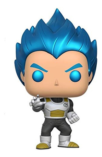 Funko Pop Dragonball Z Super Saiyan God Metallic Blue Ley1e