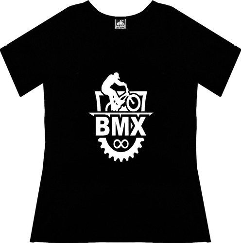 Blusa Bmx Cicla Bici Dama Rock Metal Tv Camiseta Urbanoz