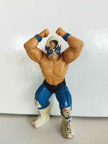 Wwe Luchador Figura Atlantis Aaa Azul Wwe Kelyan Lucha Libre